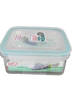 Chef's Ware Clear Rectangular 400ml