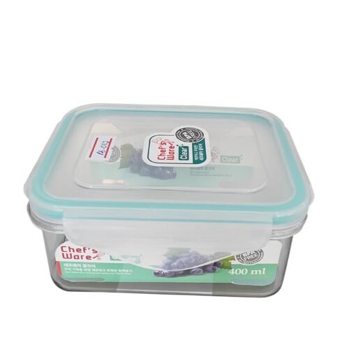 Chef's Ware Clear Rectangular 400ml
