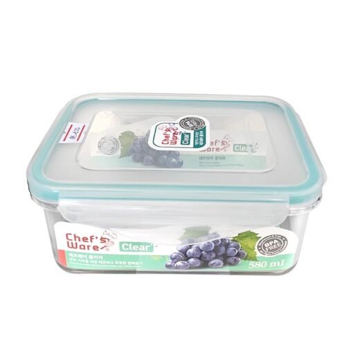 Chef's Ware Clear Rectangular 580ml