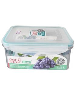 Chef's Ware Clear Rectangular 1.22L