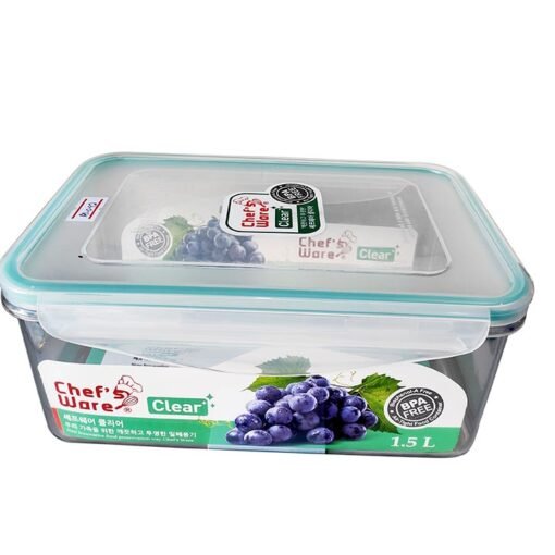 Chef's Ware Clear Rectangular 1.5L