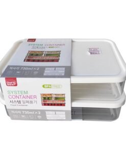 System Food Container 730ml/2Set