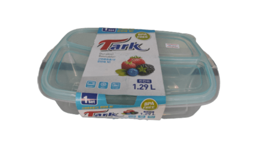 Tark 1.29L / 1set w/divider (Plastic Container)