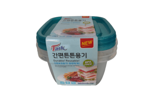 Tark 960mL / 3set (Plastic Container)
