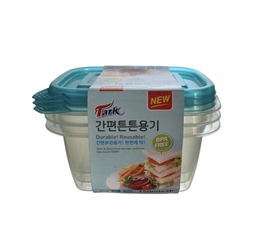 Tark 750mL / 3set (Plastic Container)
