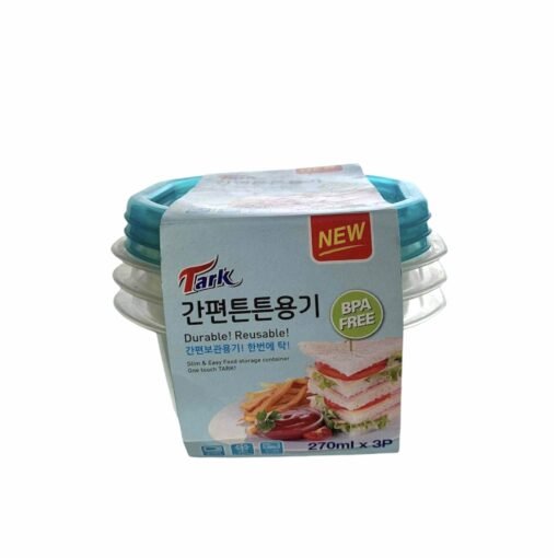 Tark 270mL / 3set (Plastic Container)