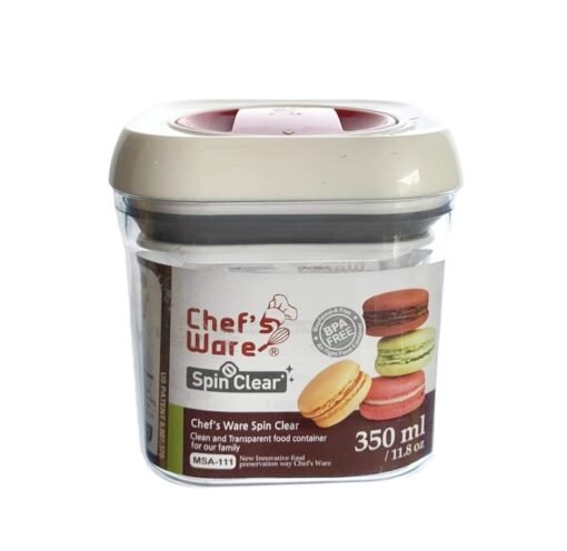 Chef's Ware Spin Clear Square 350ml