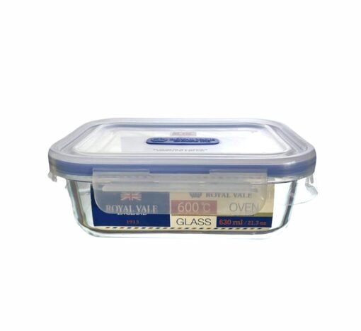 Royal Vale Oven Safe Glass Rectangular 630ml