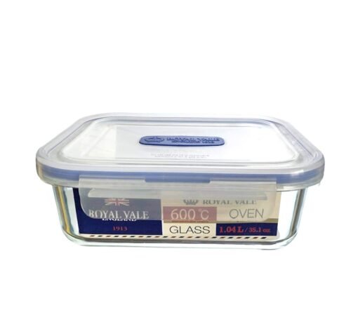 Royal Vale Oven Safe Glass Rectangular 1.04L