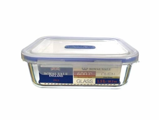 Royal Vale Oven Safe Glass Rectangular 1.5L